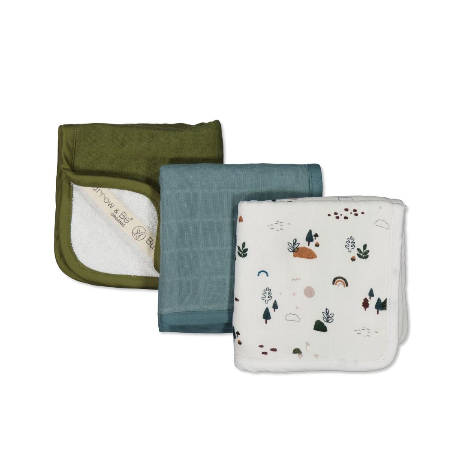 Wash Cloth Sets (of 3) - Garden Treasures