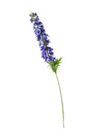 Faux Delphinium Spray Dark - Blue Purple