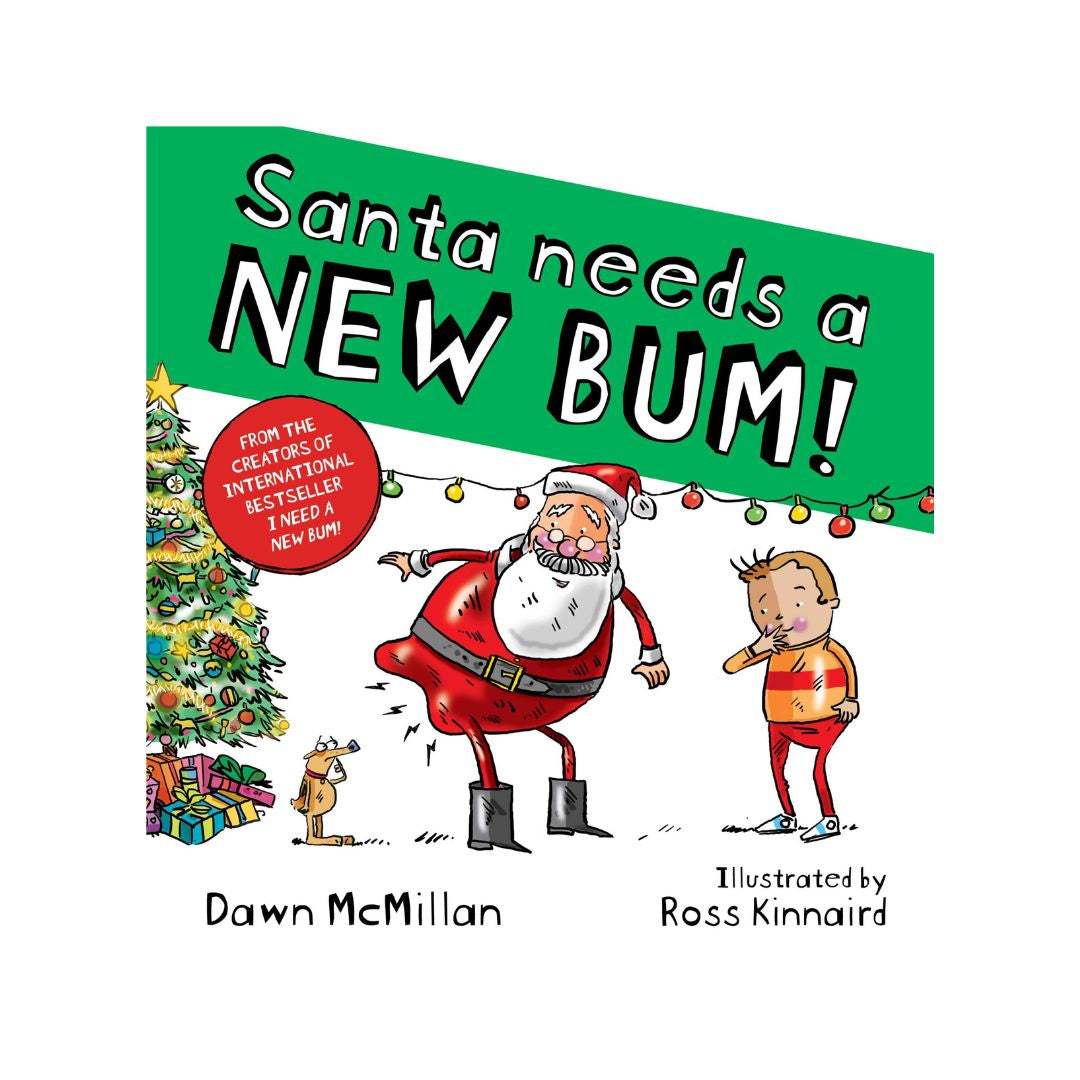 Santa needs a new bum! book