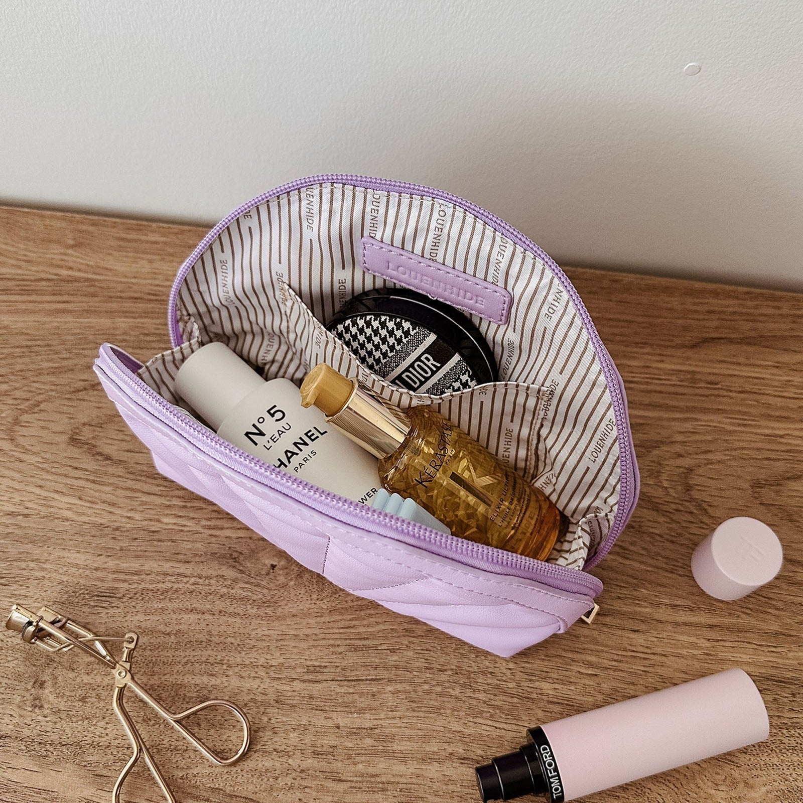 Cosmetic Bag - Shell | Lilac