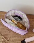 Cosmetic Bag - Shell | Lilac