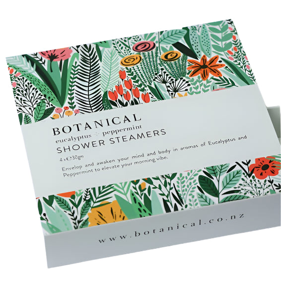 Botanical Shower Steamers - Eucalyptus + Peppermint (Box of 4)