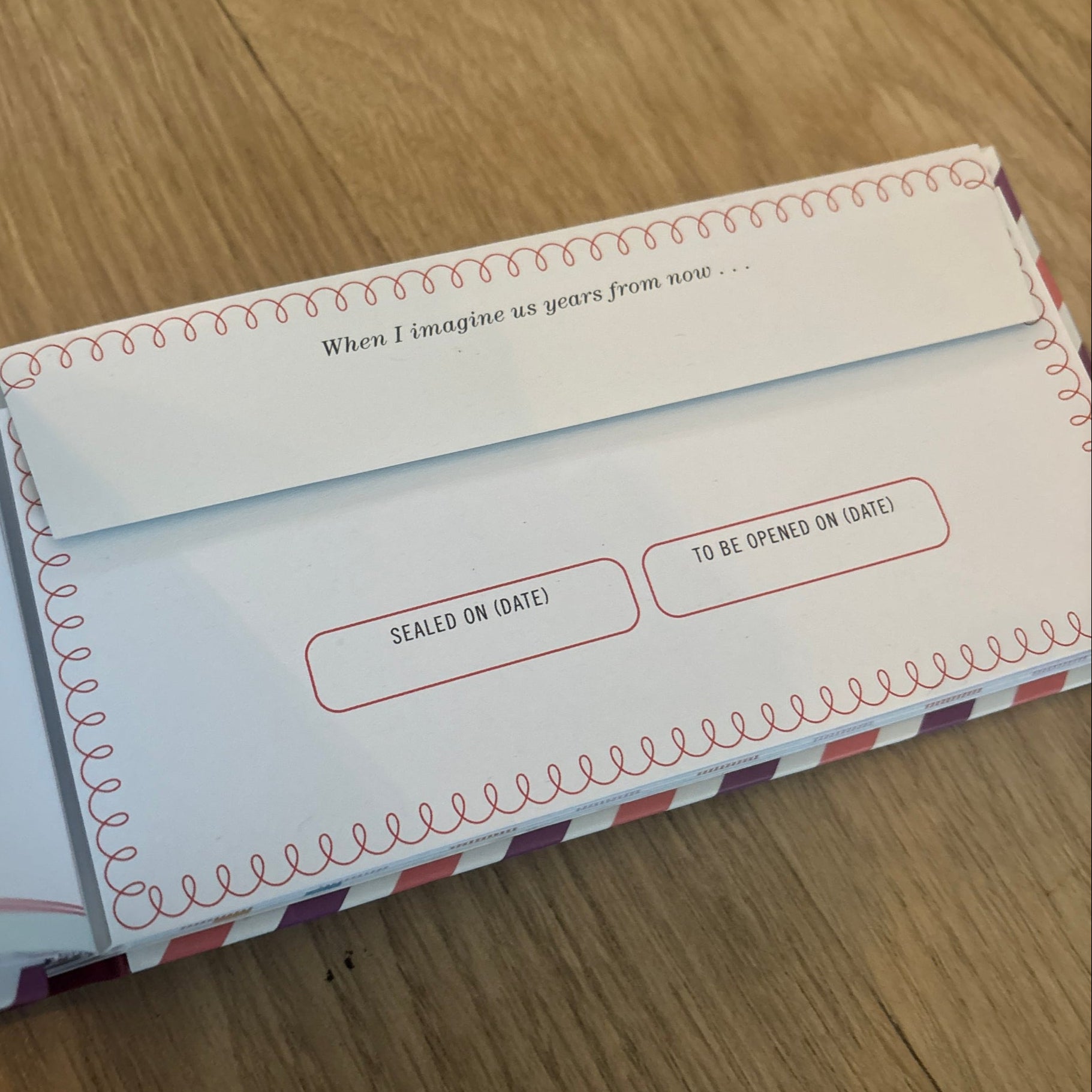 Letters to my Sister Keepsake Book