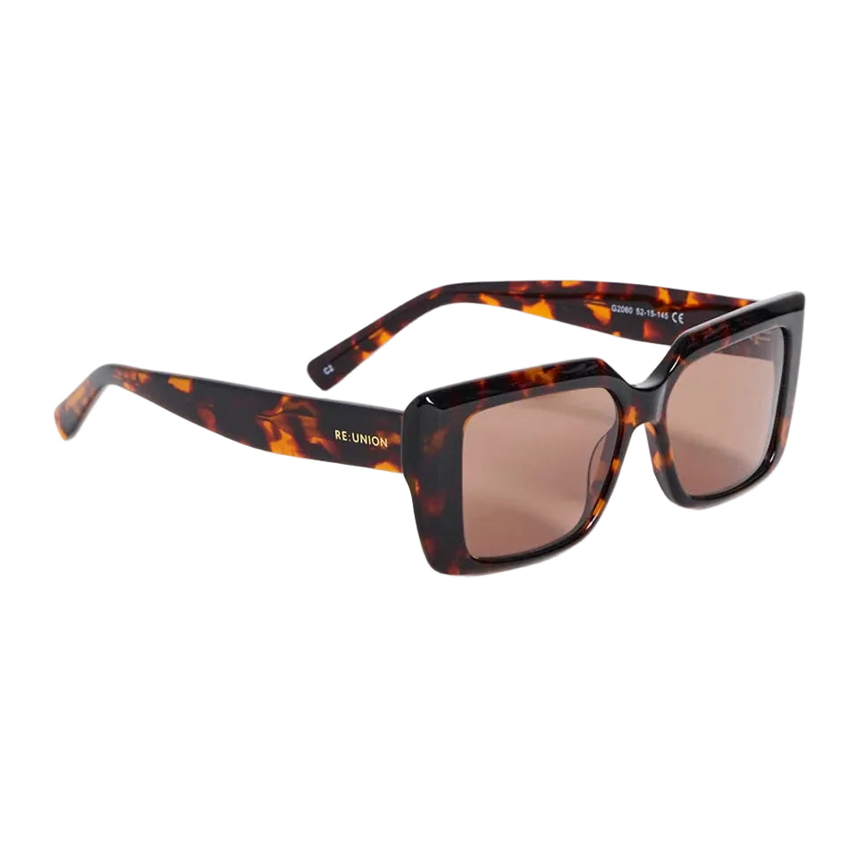 Soho Dark Tort Square Sunglasses