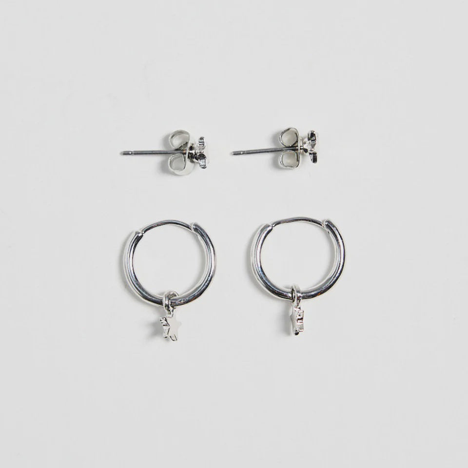 Star Sleeper + Stud Set | Rhodium