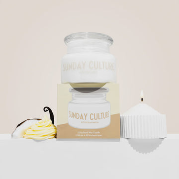 Sand Wax Candle - Buttercream Vanilla