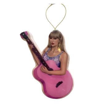 Christmas - Taylor Swift with Guitar Decoration