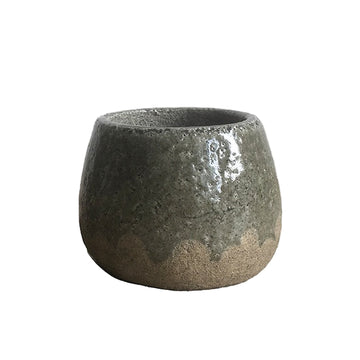 Tobias Planter Pot - Glazed Green | Small