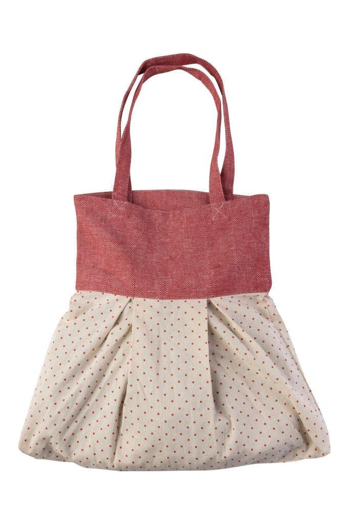 Tote Carrier - Beige | Red