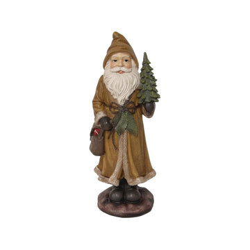 Traditional Santa with Tree