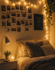 USB Rechargeable Fairy Lights 10m - Clear Cable | Warm White