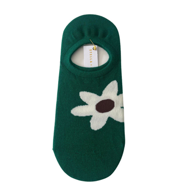 S + G No Show Socks - Forest Flower