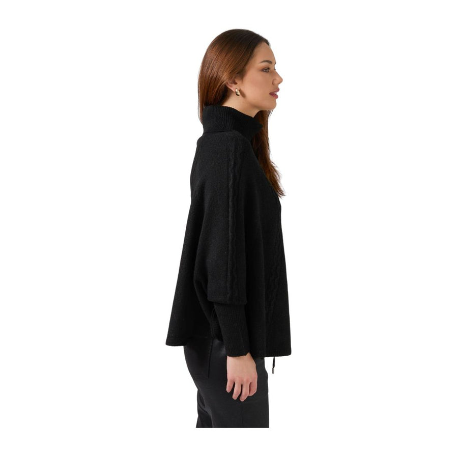 Stella and Gemma Joey Poncho - Black