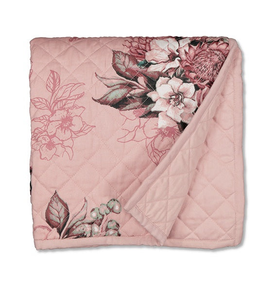 Baby Cot Quilt | Play Mat - Tropical Bouquet