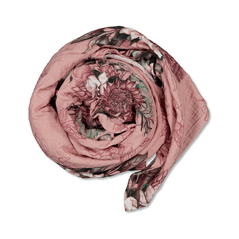 Essentials Muslin Wrap - Tropical Bouquet