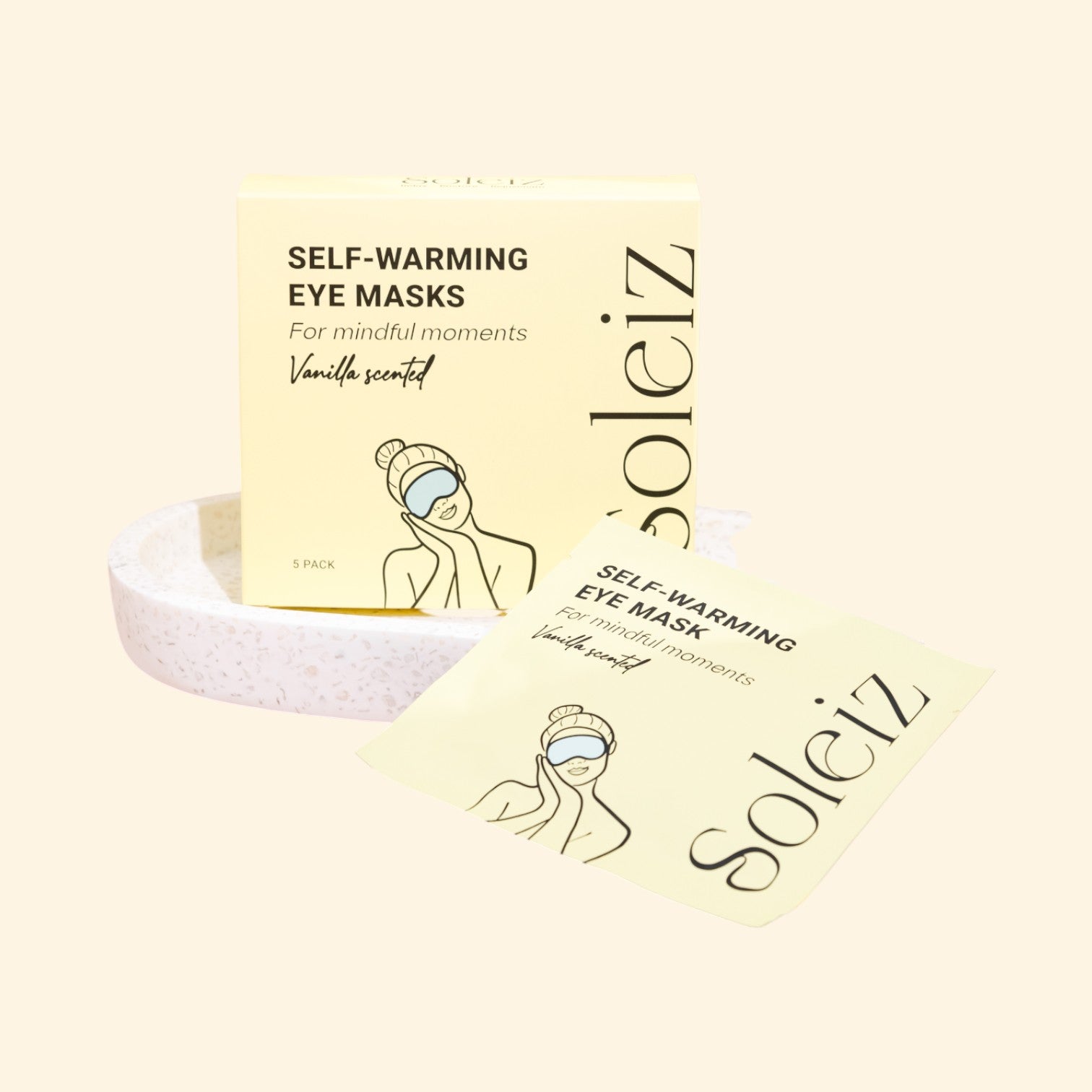 Self Warming Eye Mask - Vanilla (Pack of 5)