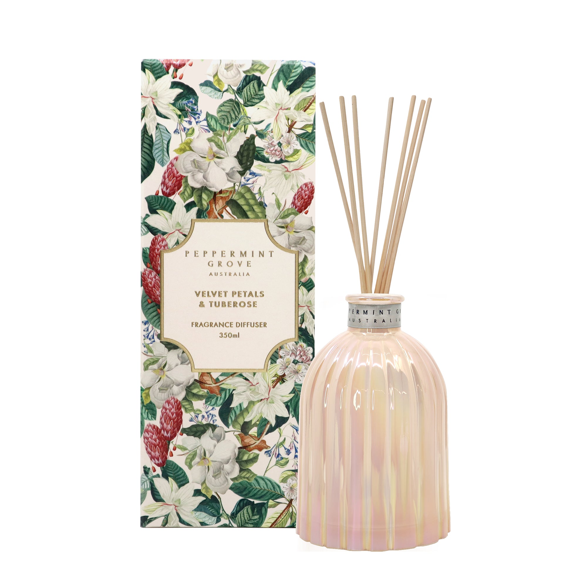 Peppermint Grove Diffuser - Velvet Petals + Tuberose | 350ml