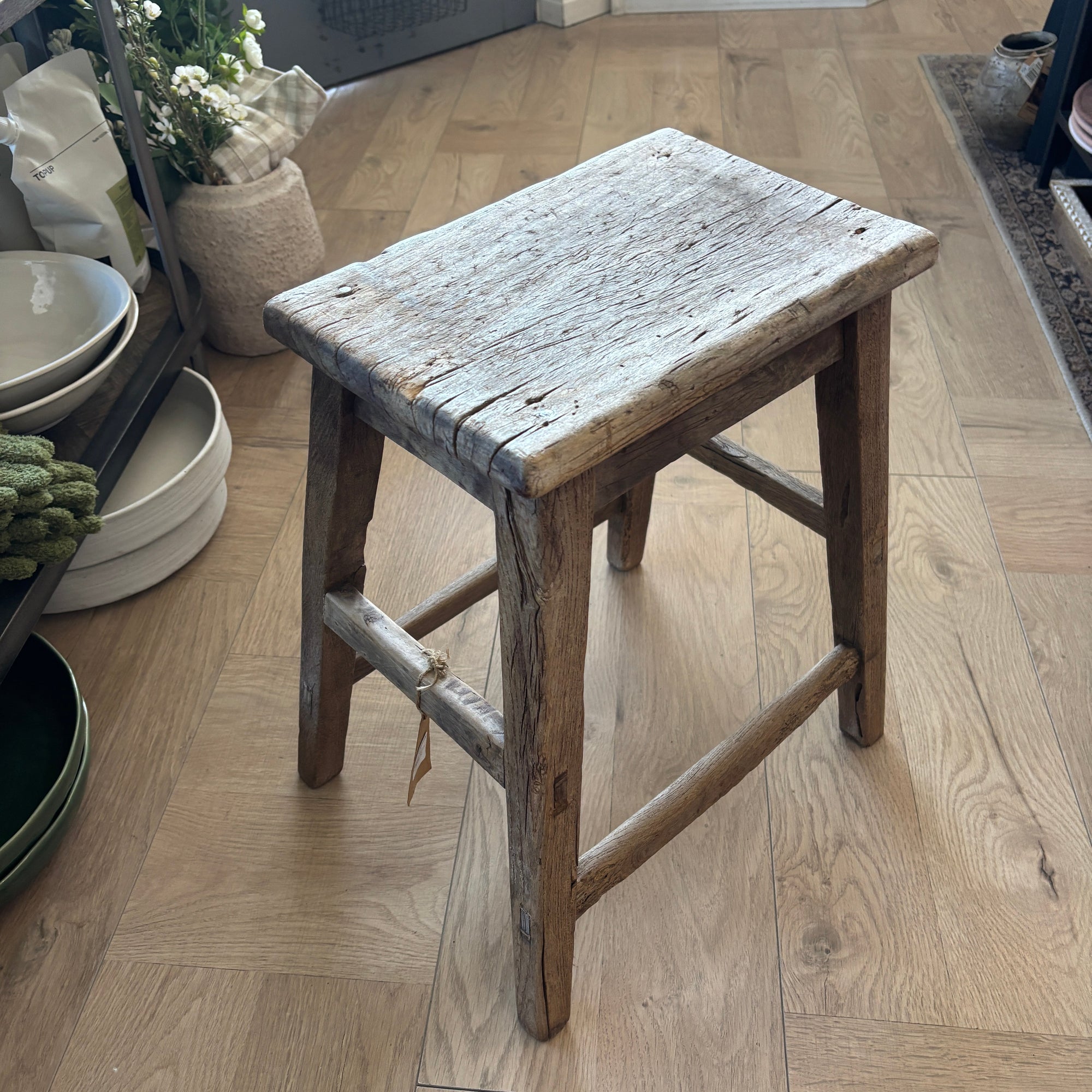 Vintage Antique wooden stools