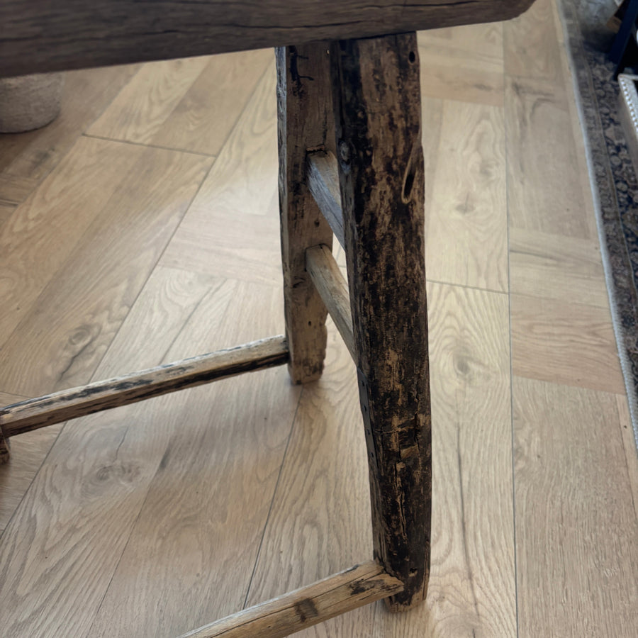Vintage Antique wooden stools
