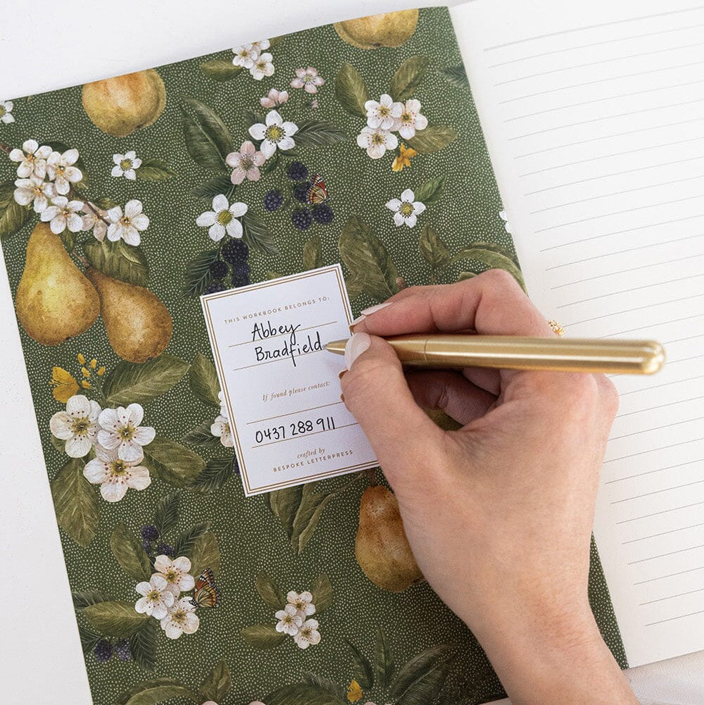 Pears Workbook