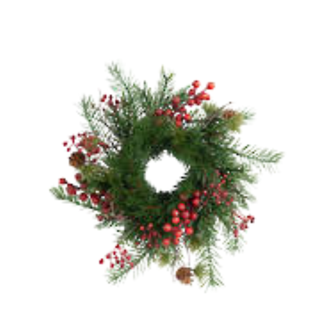 Christmas - Woodland Redberry Wreath | Small