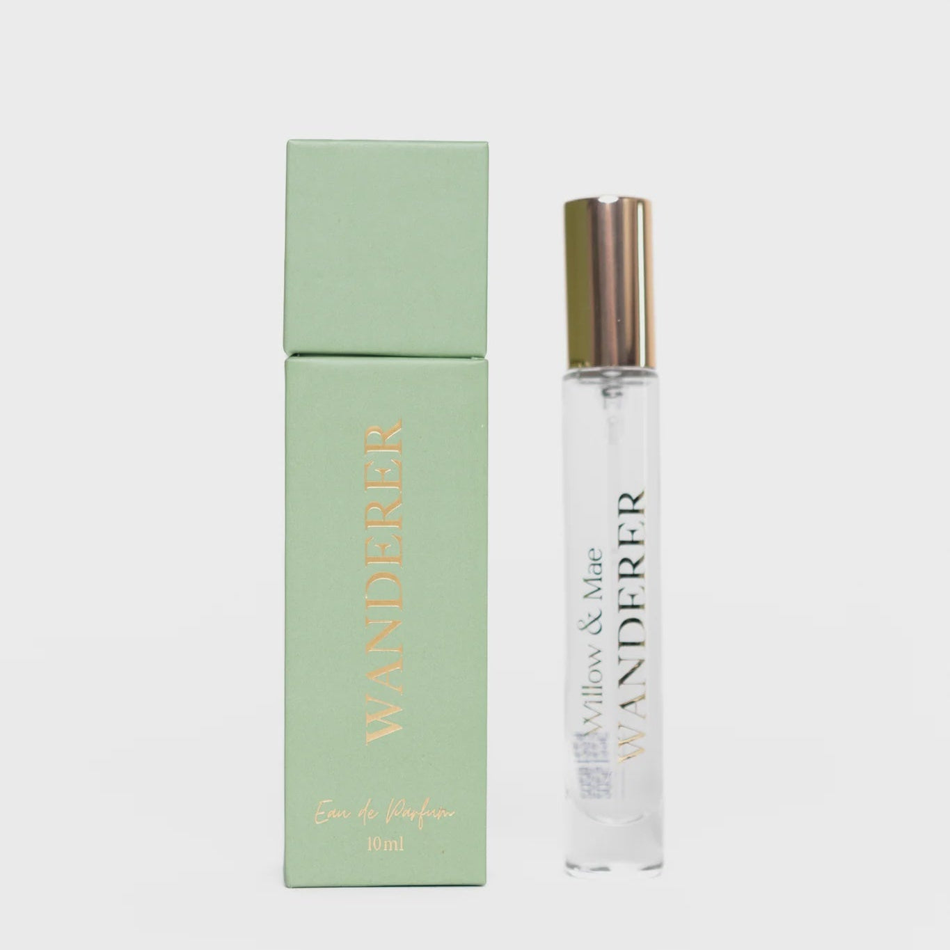 Wanderer 10ml Green Atomiser Eau De Parfum