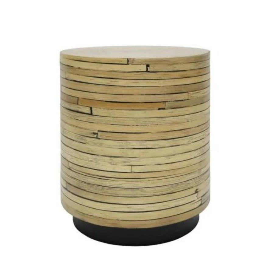 Winnie Bamboo Stool by stoneleigh robertson