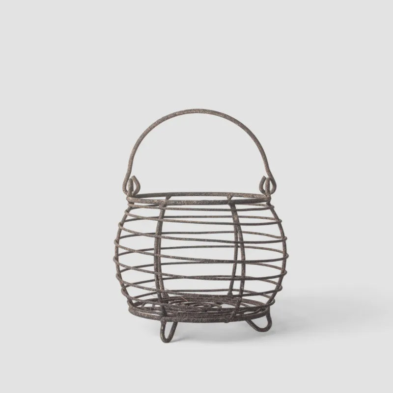Wire round Egg Basket 