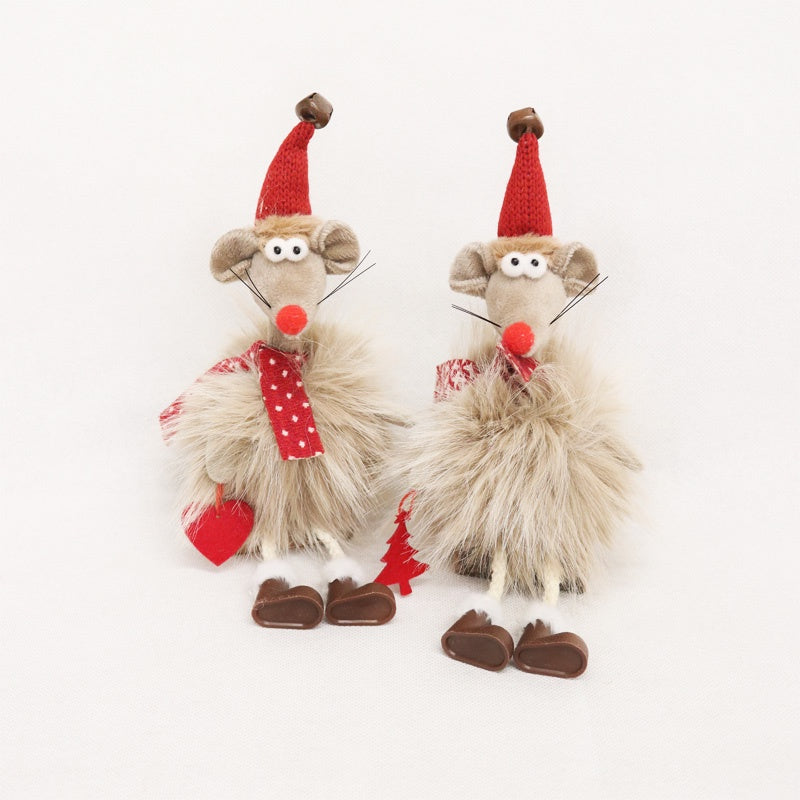 Christmas - Moritz 18 Sitting/Hanging Decoration - Assorted