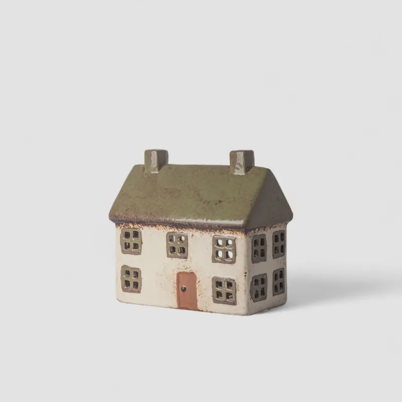 Alsace Cottage Tea Light Olive Green 