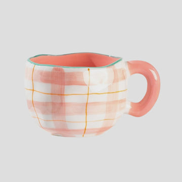 Alice Mug | Pink Check