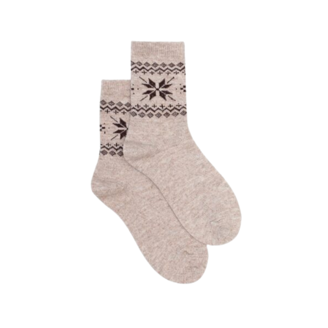 Alpine Flurry Sock