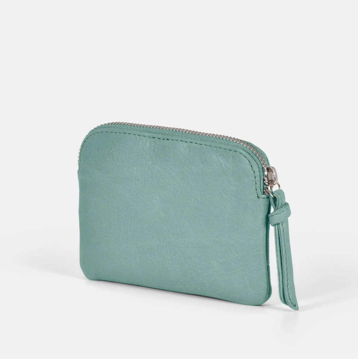 Leather Keychain Pouch - Amara | Ocean