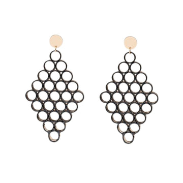 Earrings - Honeycomb