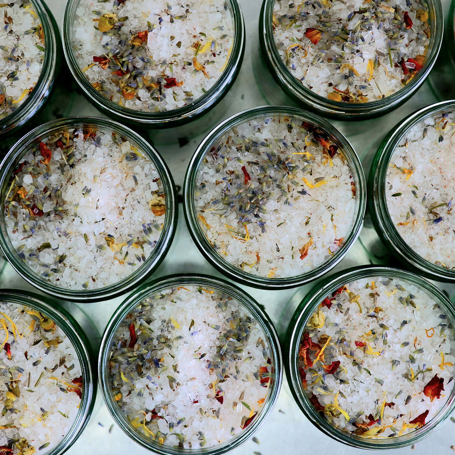 Botanical Bath Salts - Lavender + Sweet Orange
