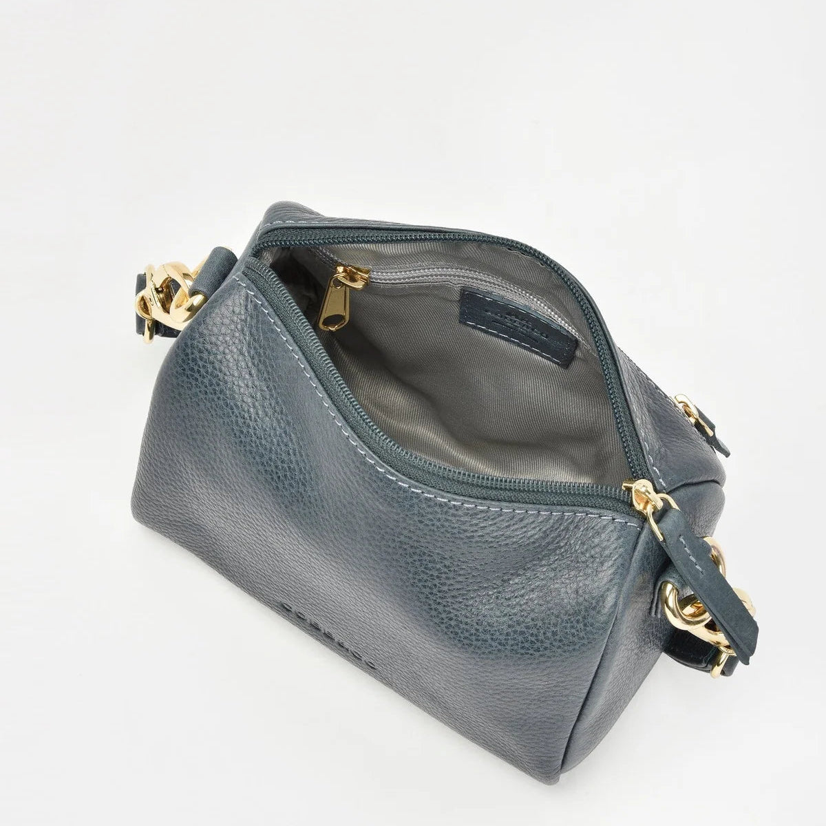 Leather Shoulder Bag - Botany | Midnight