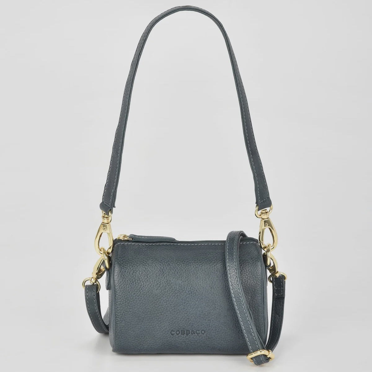 Botany leather bag - midnight