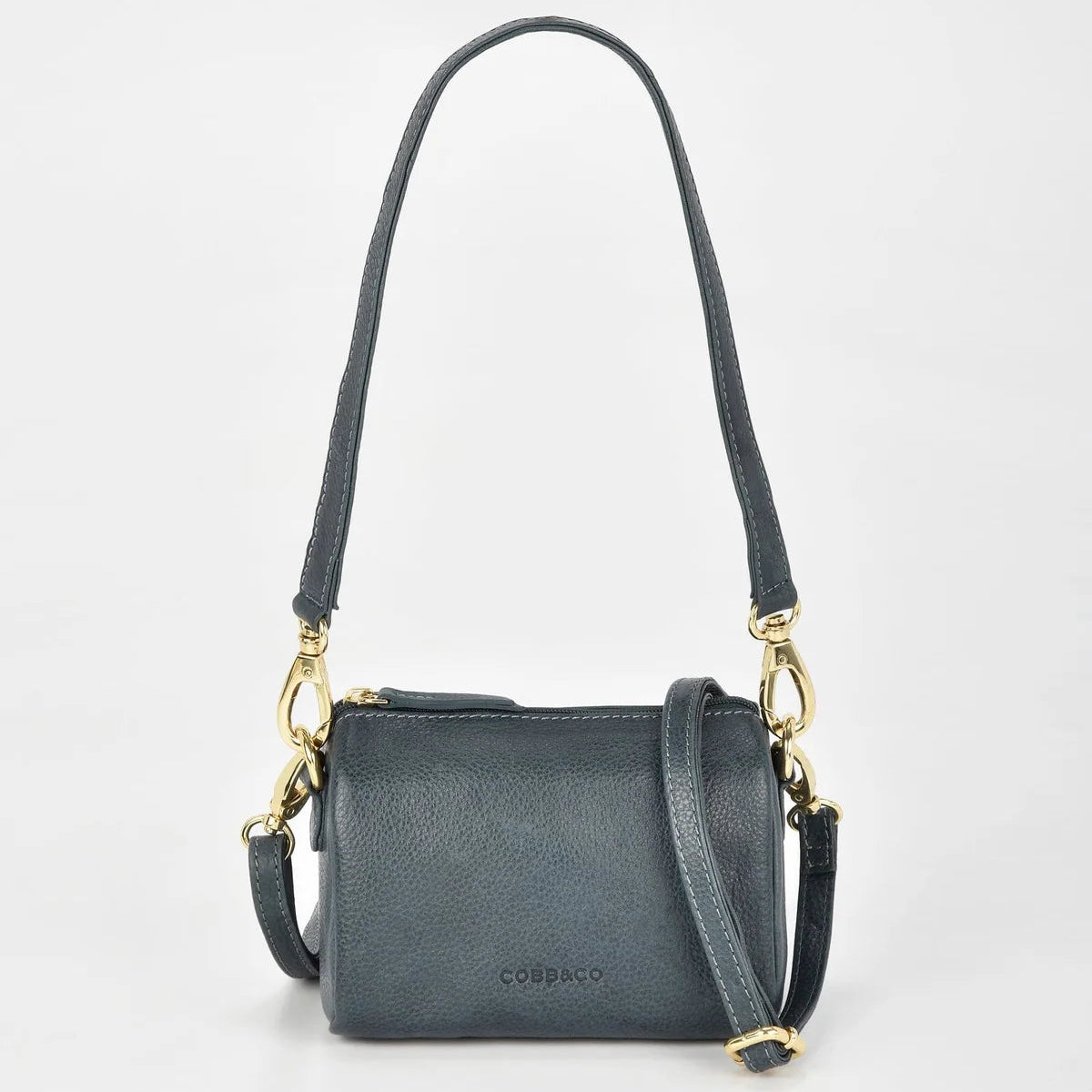 Leather Shoulder Bag - Botany | Midnight