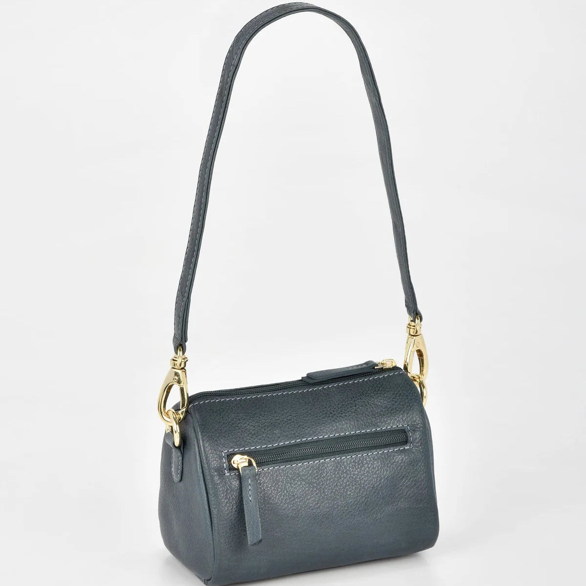 Leather Shoulder Bag - Botany | Midnight