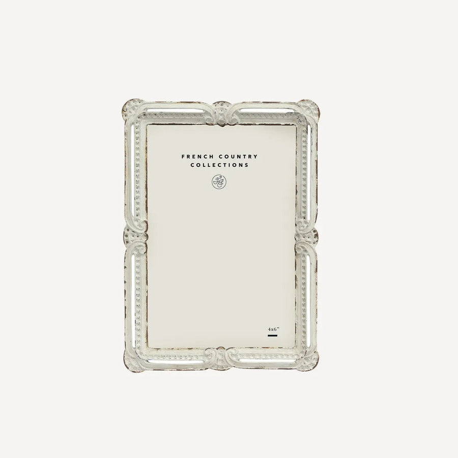 Brocante Photo Frame - White Wash | 3.5"x 5"