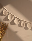 Linen Scallop Bunting - Oatmeal