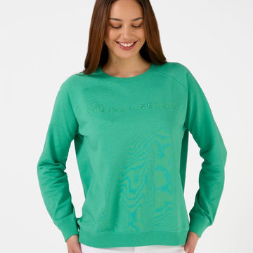 Stella + Gemma Classic Sweater - Mint Logo