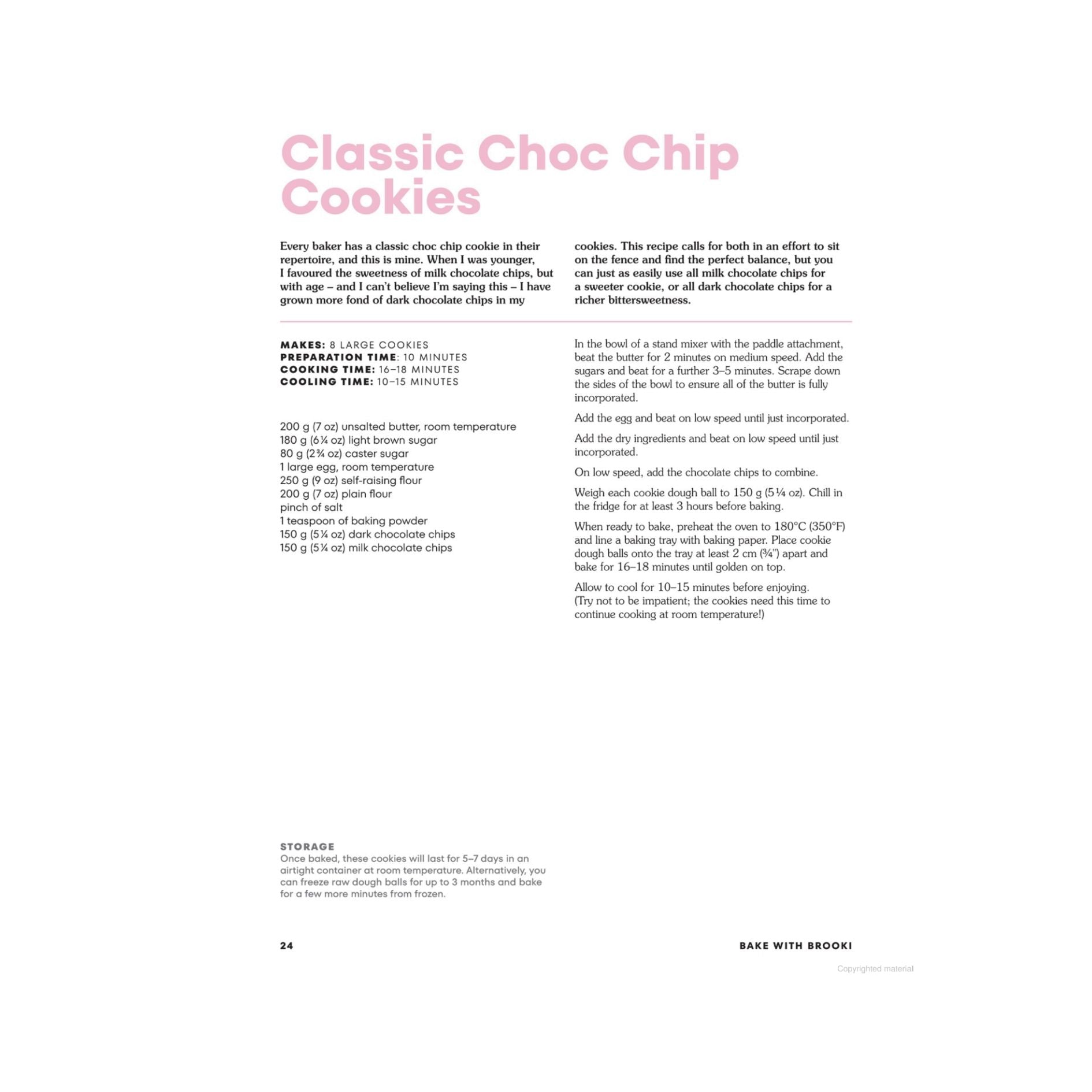 Bake With Brooki Baking Book