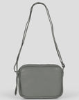 Darcy Leather Crossbody - Grey