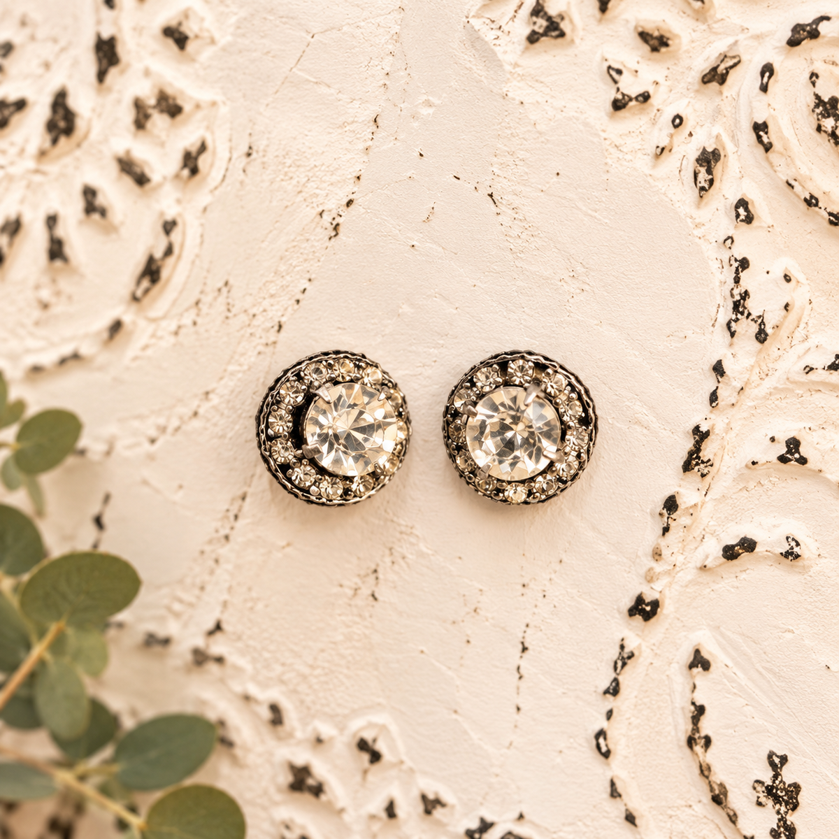 Handcrafted Earrings - Deco Studs