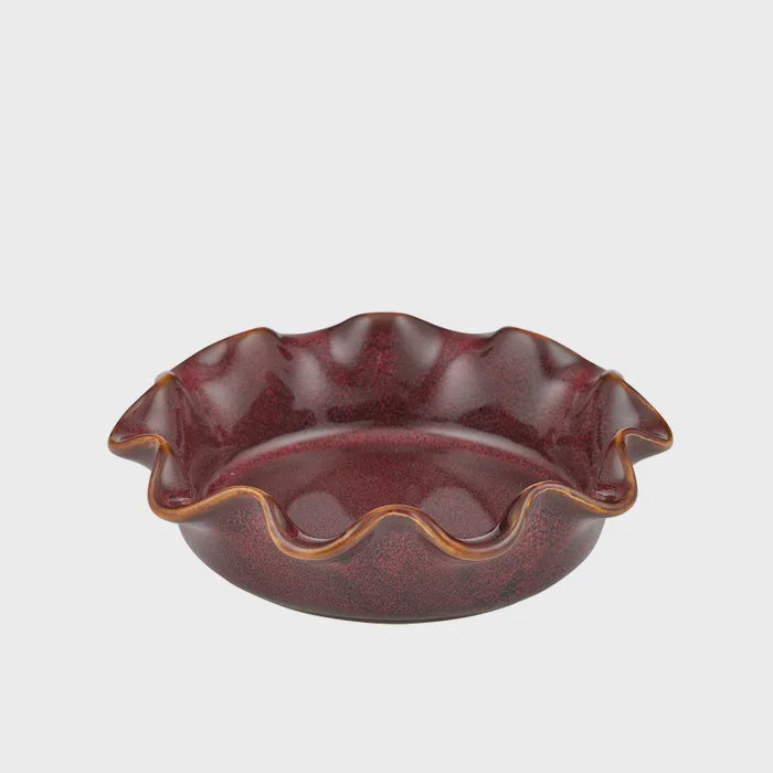 Amore Ceramic Baker/Dish -Burgundy