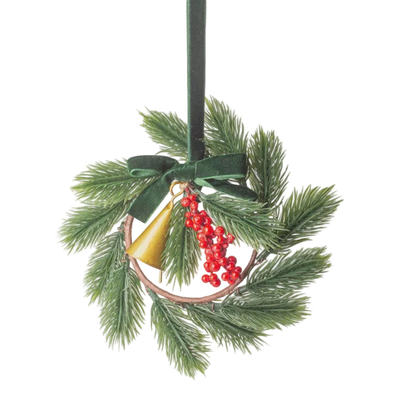 Christmas - Festive Sprig Mini Wreath
