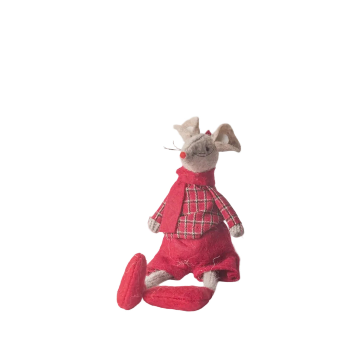 Christmas - Harry Mouse Sitting - Red