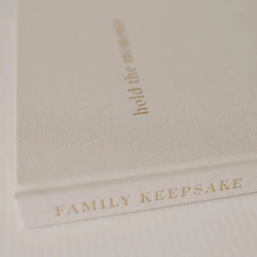 Journal - Family Keepsakes | Hold the Moments by olive and page