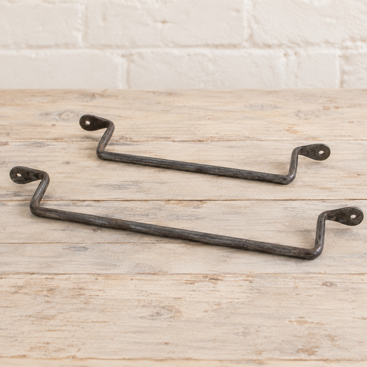 Iron Railing - Indentations